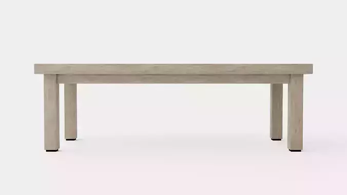 Vintage coffee table charcoal