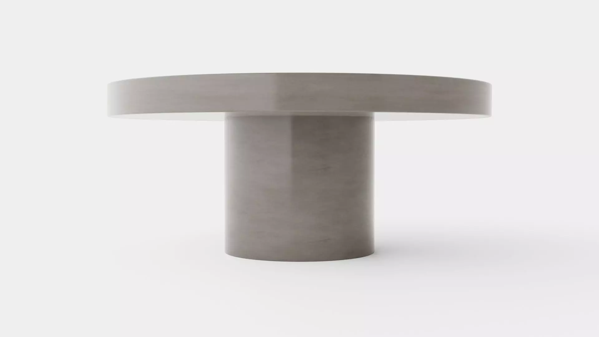 Regent coffee table grey Low-poly 3D model_0