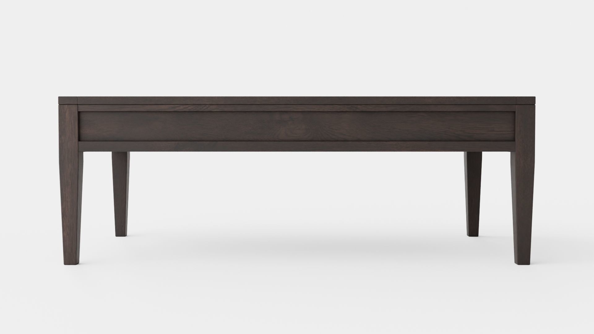 Belknap coffee table wenge Low-poly 3D model_4