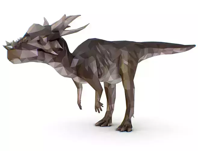 Dinosaur Stygi Lowpoly Art Style Animal Low-poly 3D model Dinosaur Stygi Lowpoly Art Style Animal Low-poly 3D model