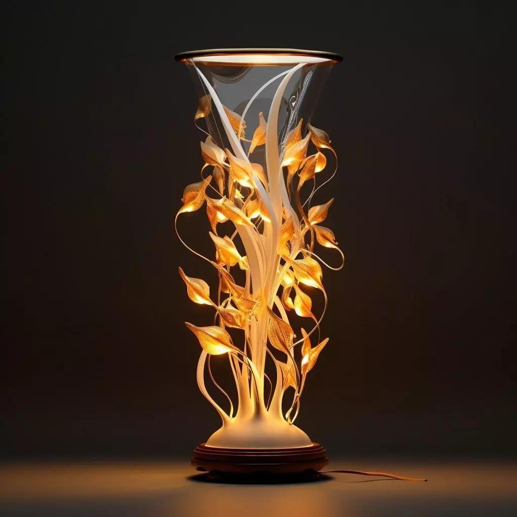 luxury lamp 3D print model_0