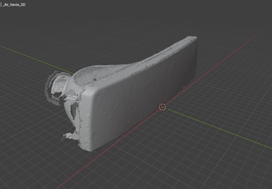 Air Ducts  Vents For Golf MK3  3D print model_4