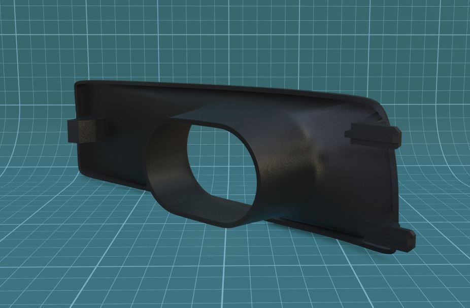 Air Ducts  Vents For Golf MK3  3D print model_3