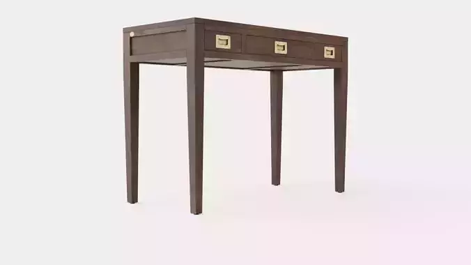 Pocasset desk-console table wenge