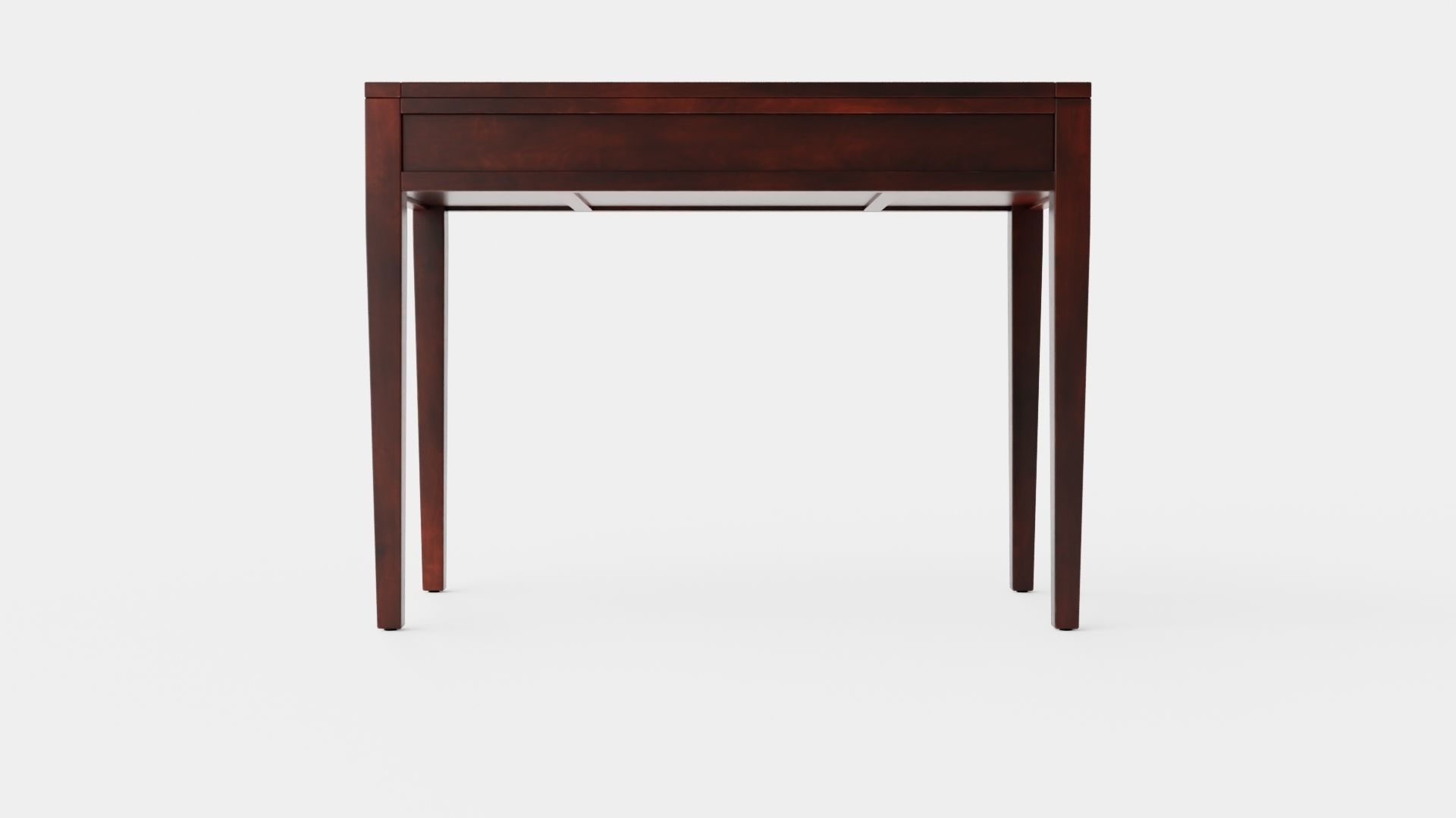 Pocasset desk-console table English Low-poly 3D model_4