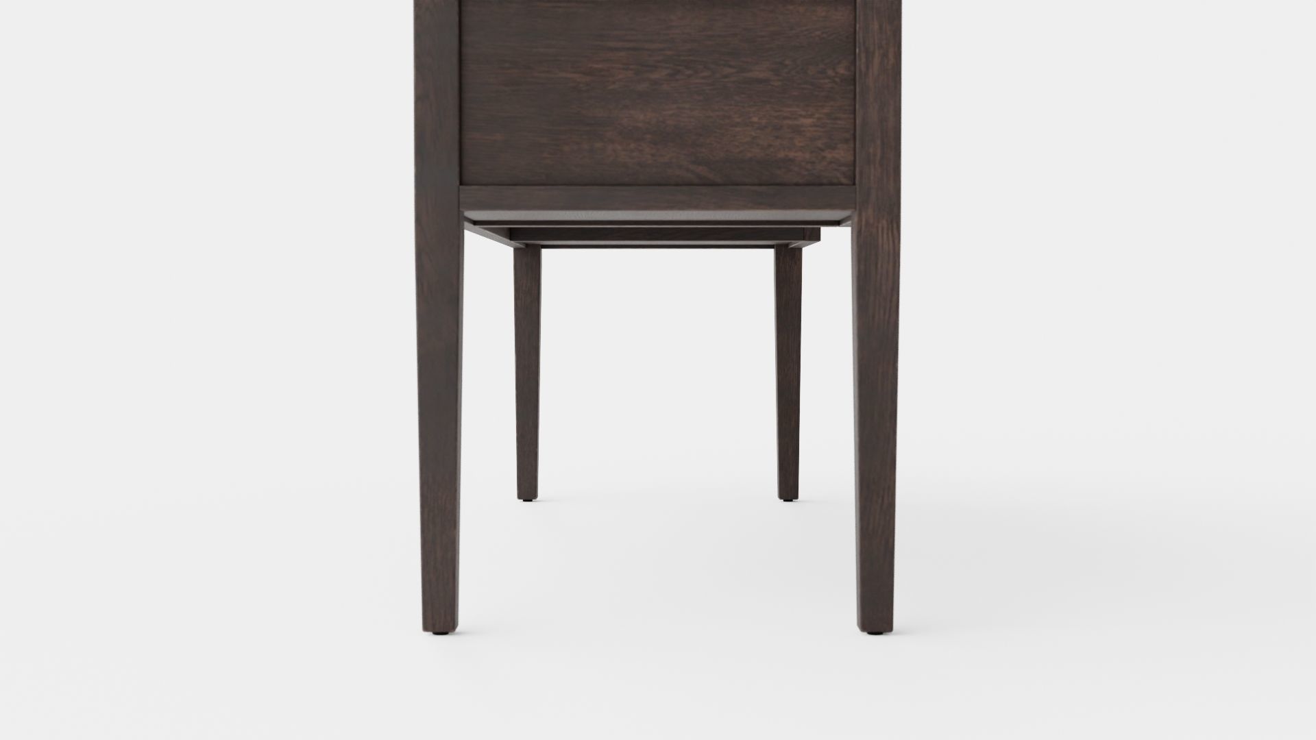 Centerville desk wenge Low-poly 3D model_2