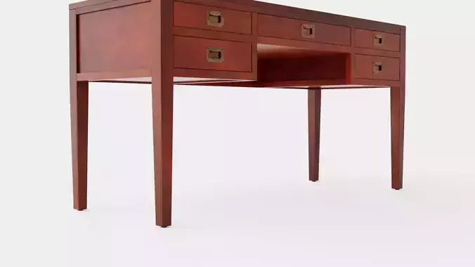 Centerville desk rich brown