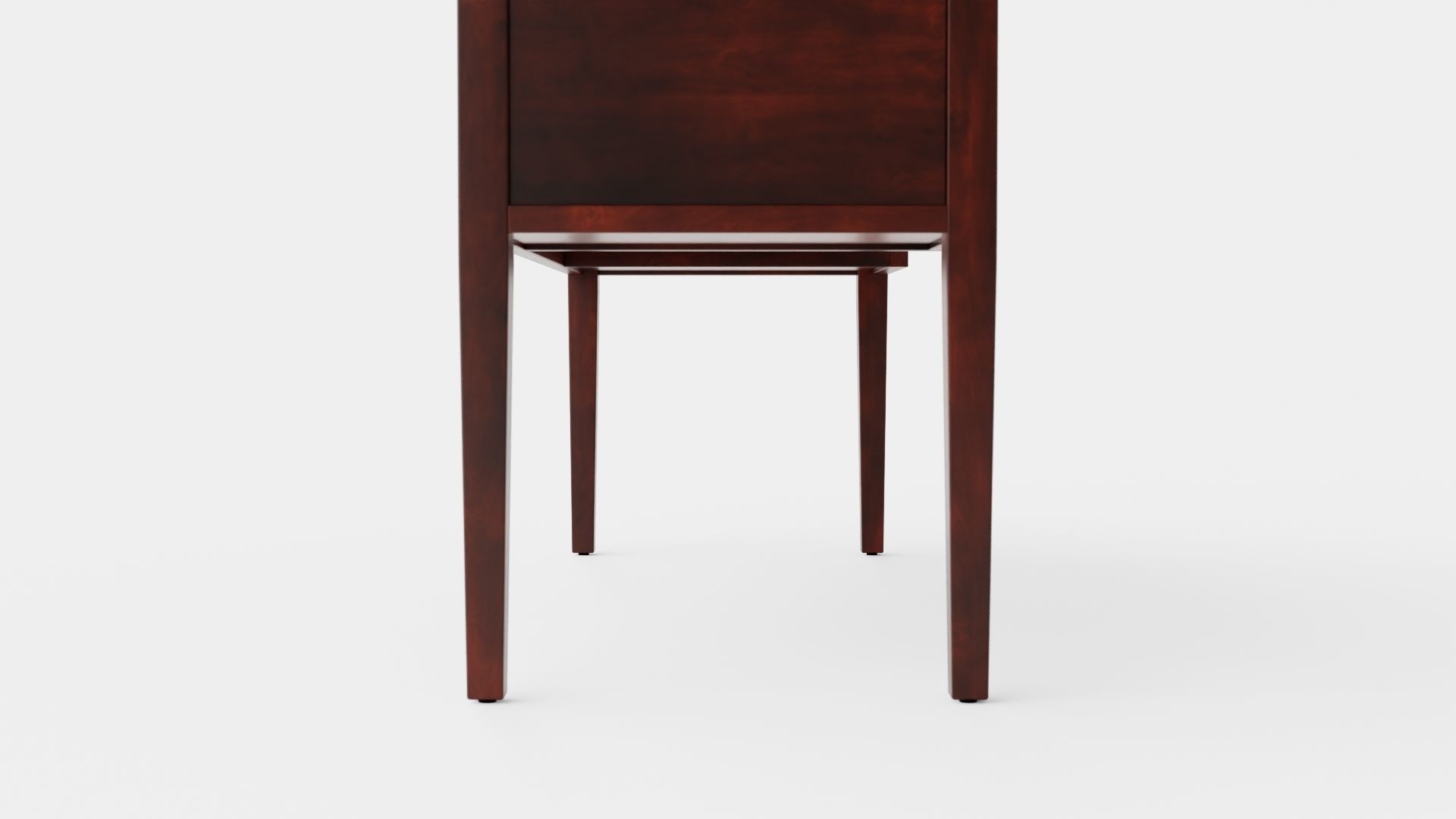 Centerville desk English Low-poly 3D model_2