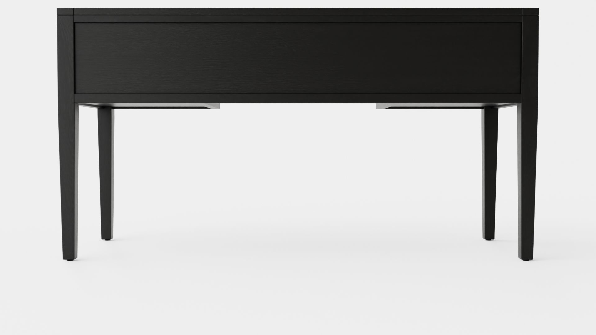 Centerville desk black Low-poly 3D model_4