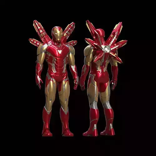 Iron Man MK85 Full Armor 3D Model Ready to Print 3D print model
