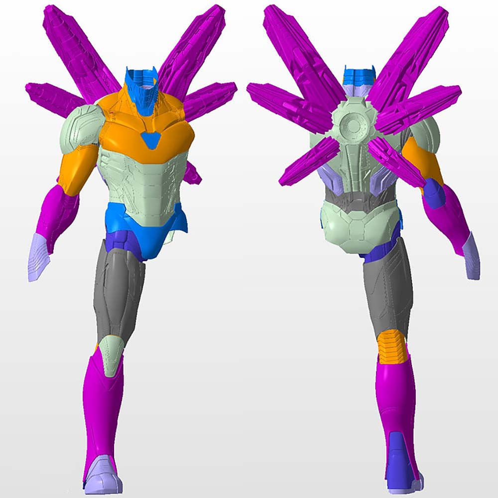 Iron Man MK85 Full Armor 3D Model Ready to Print 3D print model_3