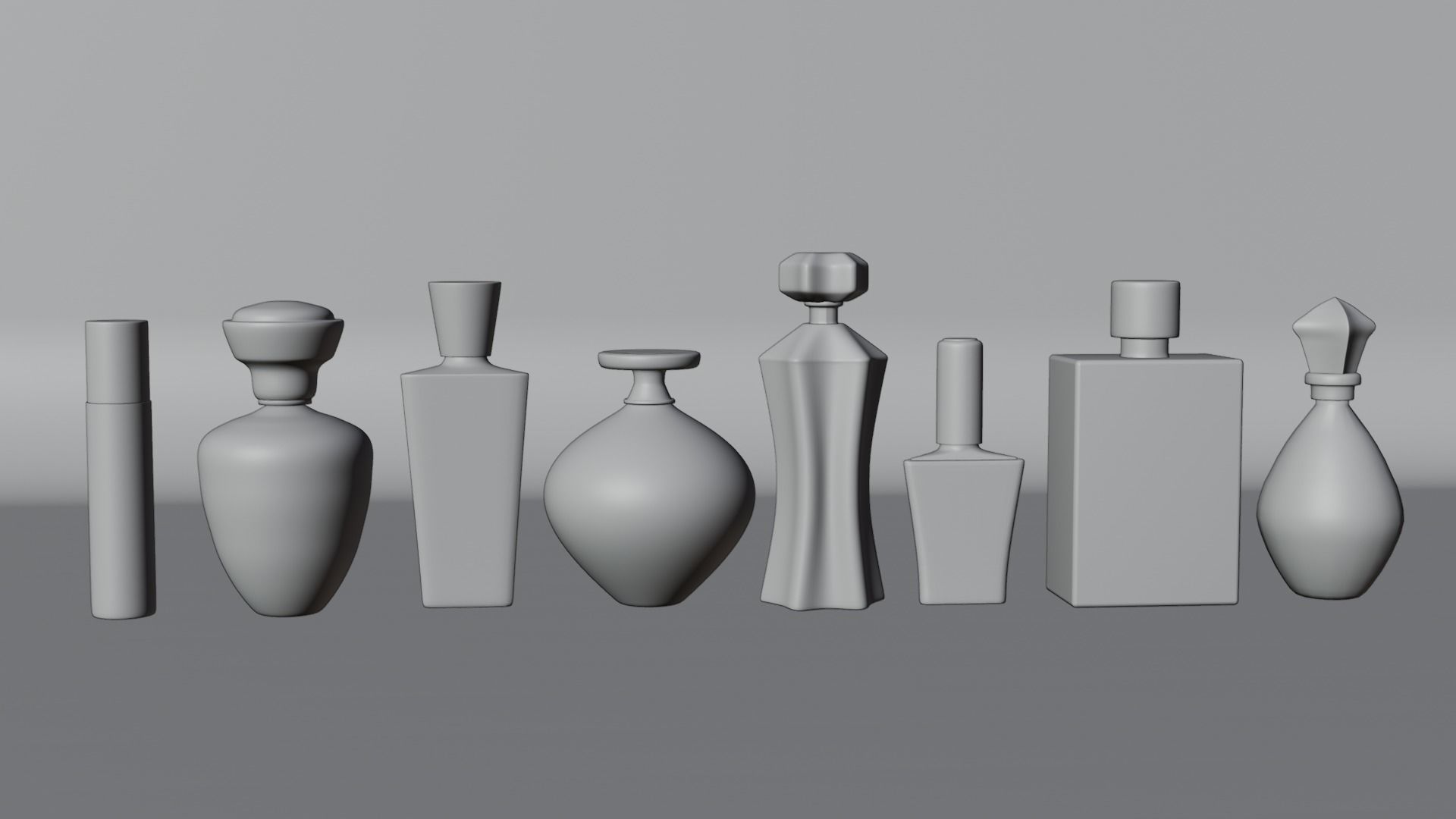 Perfume Bottles Pack 3D model_17