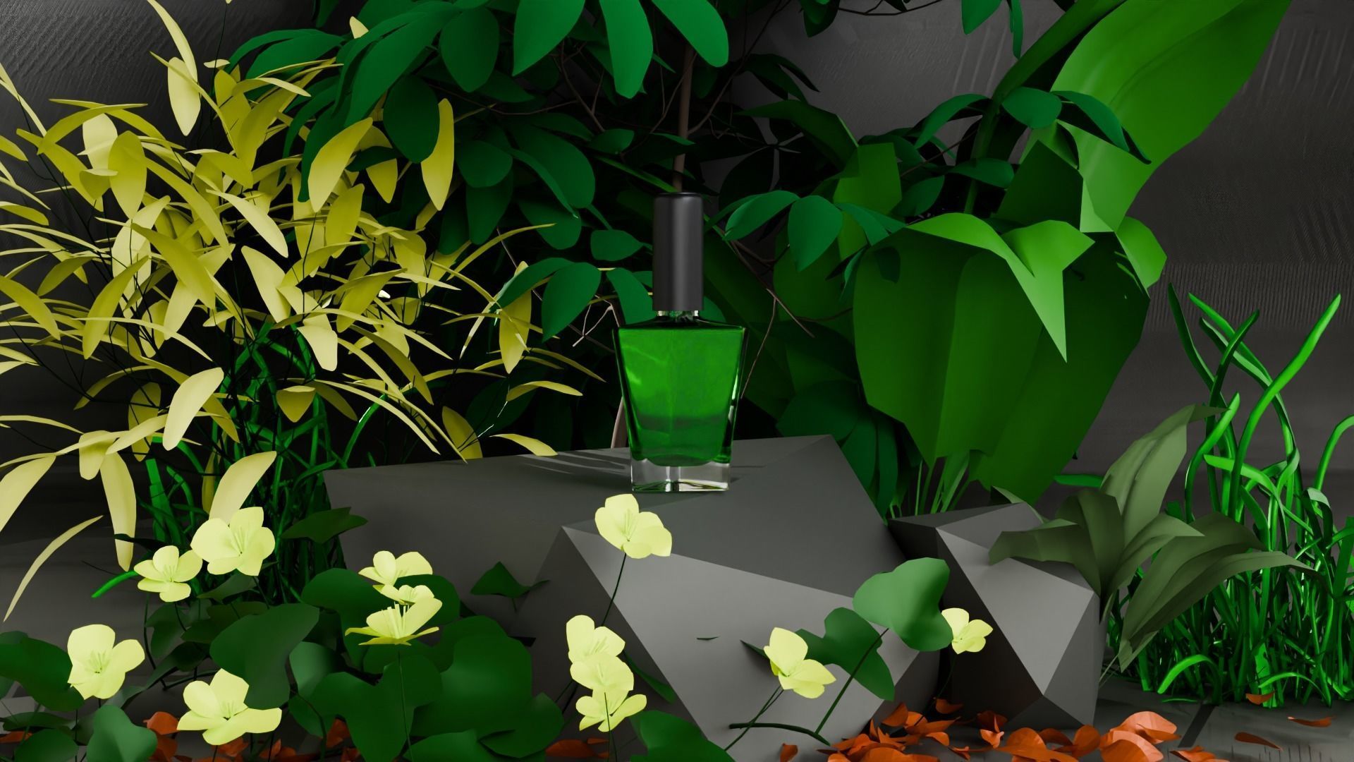 Perfume Bottles Pack 3D model_14