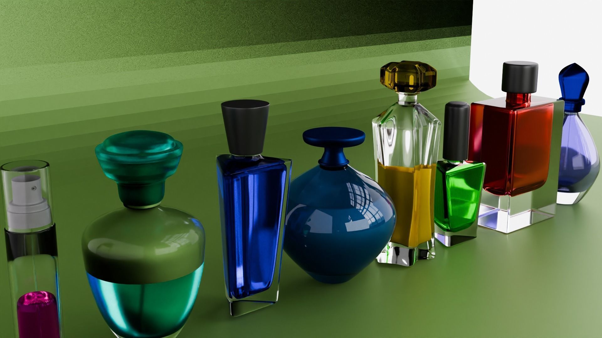 Perfume Bottles Pack 3D model_8