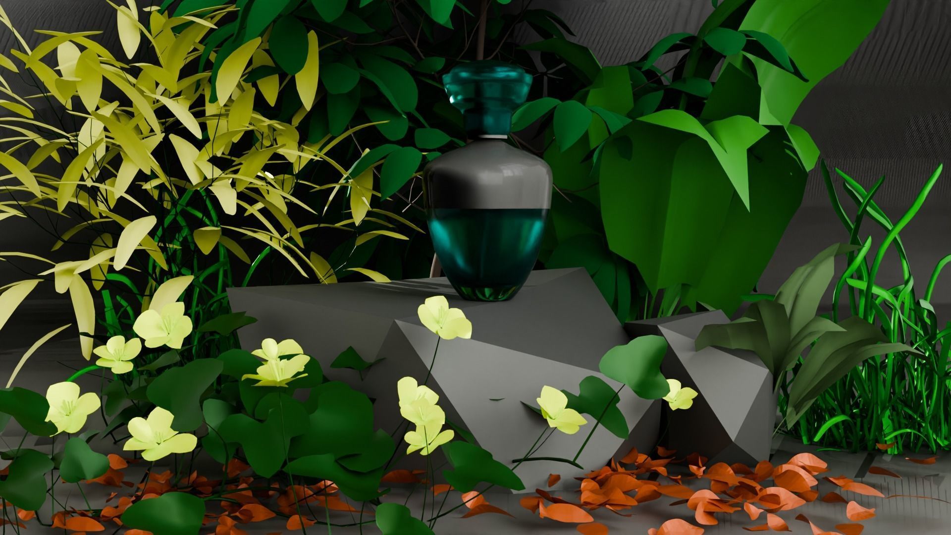 Perfume Bottles Pack 3D model_7