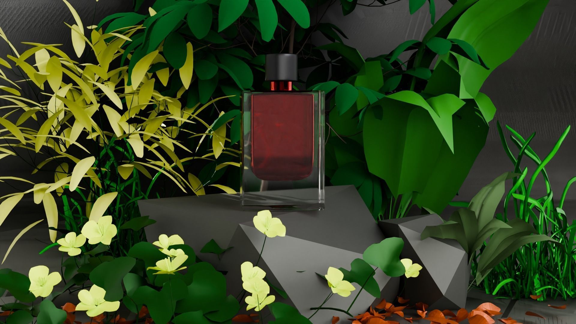 Perfume Bottles Pack 3D model_5
