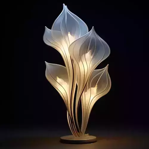 3D Luxury Lamp Models