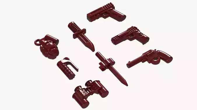 Lego Weapon Collections