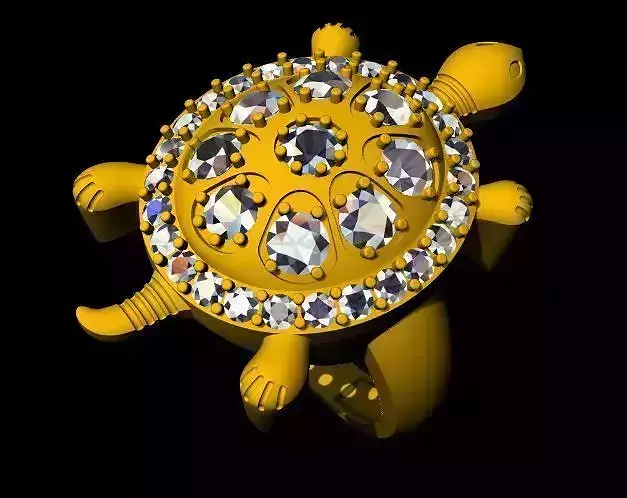 tortoise ring 3dm file