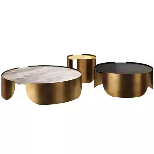 Atenae Round Coffee Table by Cantori 3D model