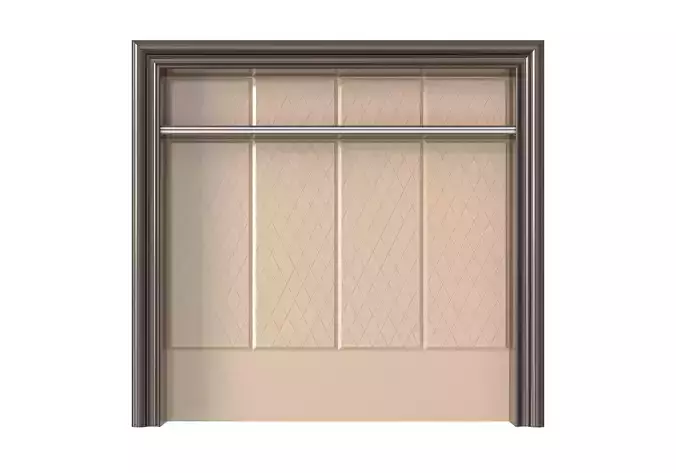 Dark Wood and Crea Bookshelf by MODENESE