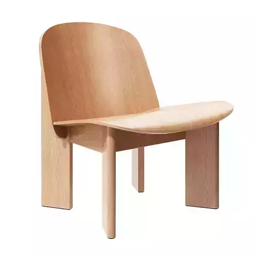 Chisel Lounge Chair by Hay 3D model
