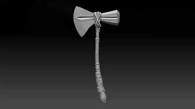 Strombreaker- Thor Infinity War Axe 3D Model Ready to Print