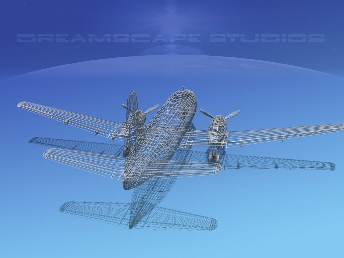 Martin 404 Southern Airways 1 3D model_14