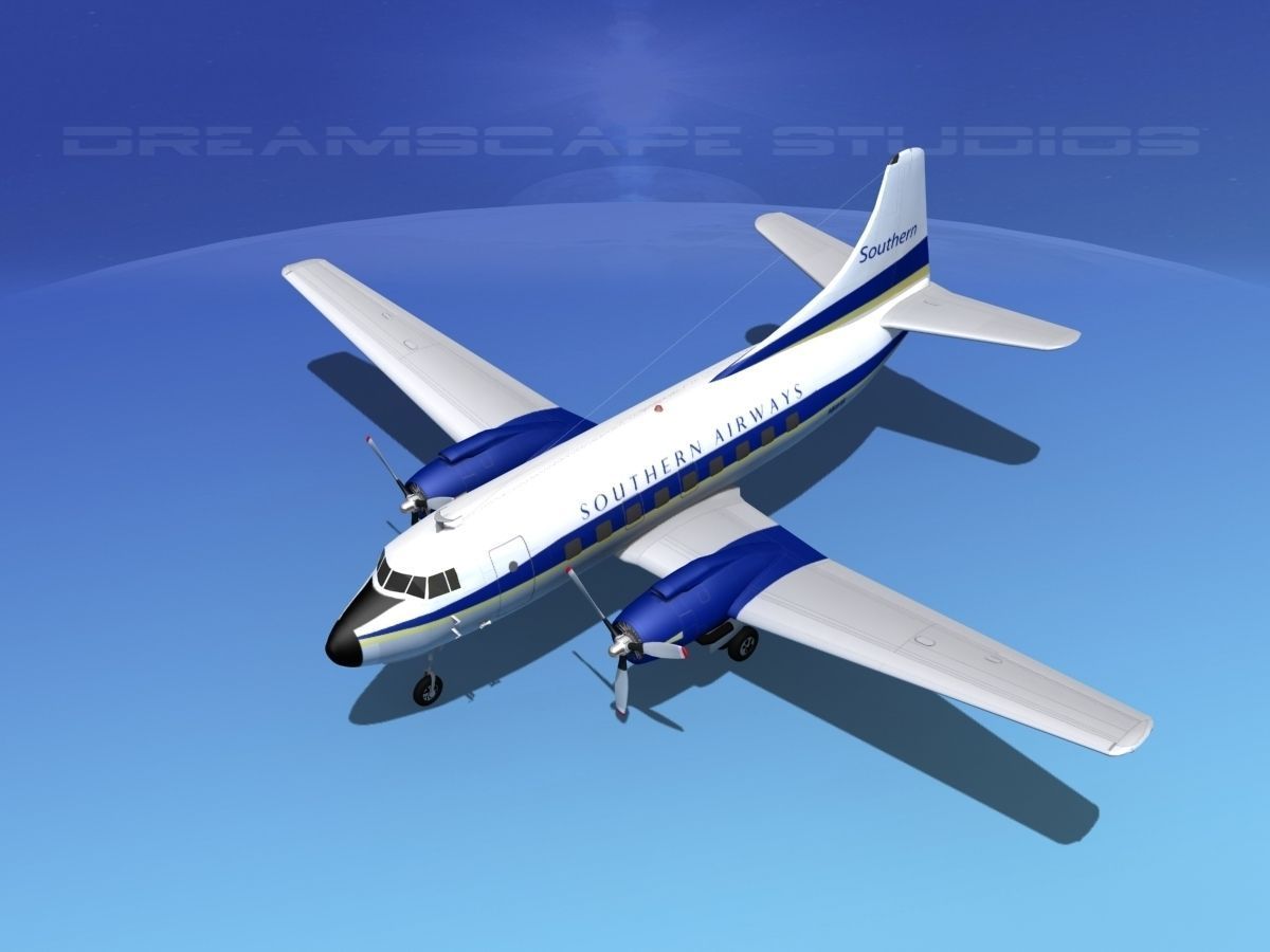 Martin 404 Southern Airways 1 3D model_13