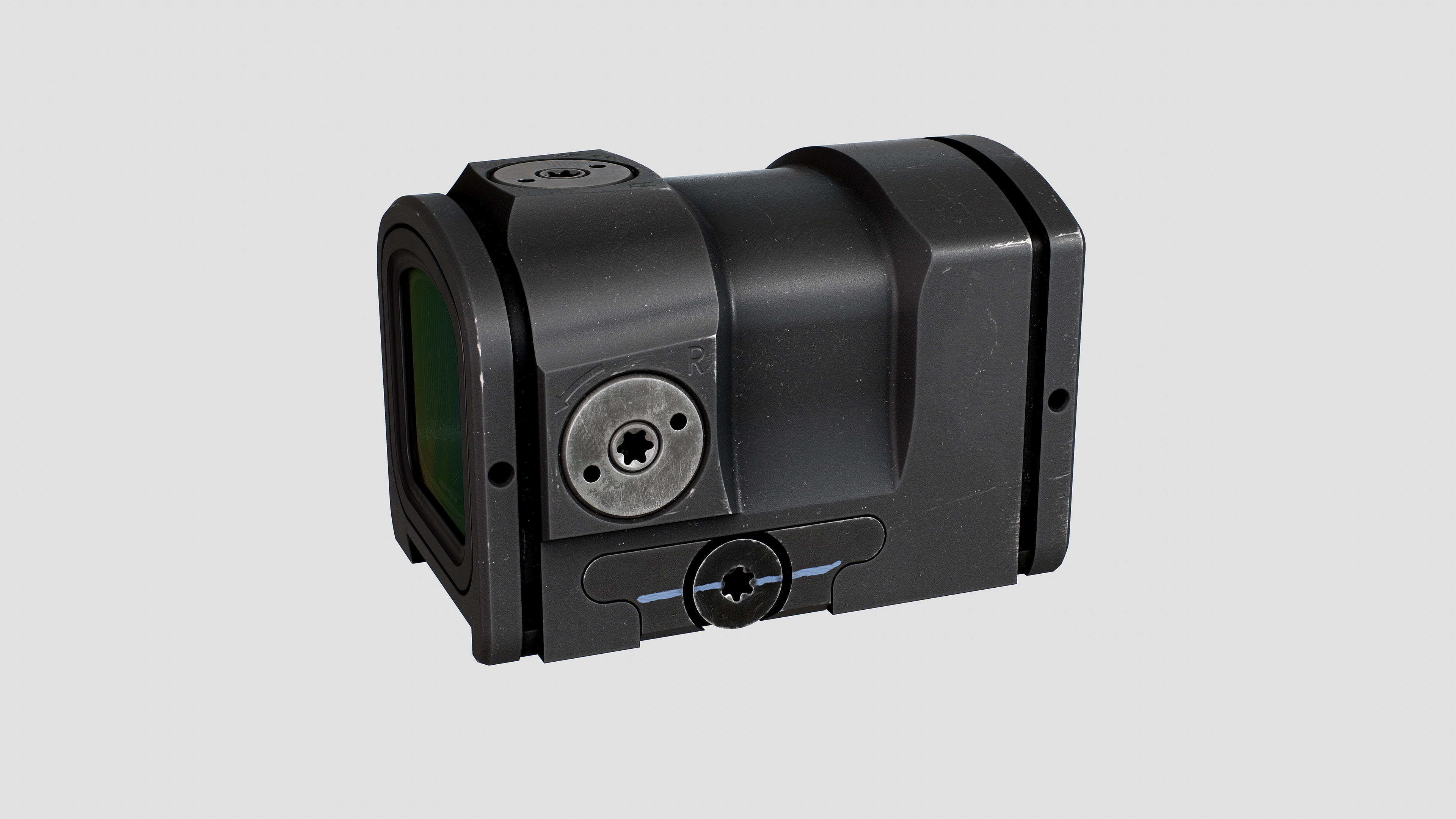 Aimpoint ACRO P 2 Low-poly 3D model_1