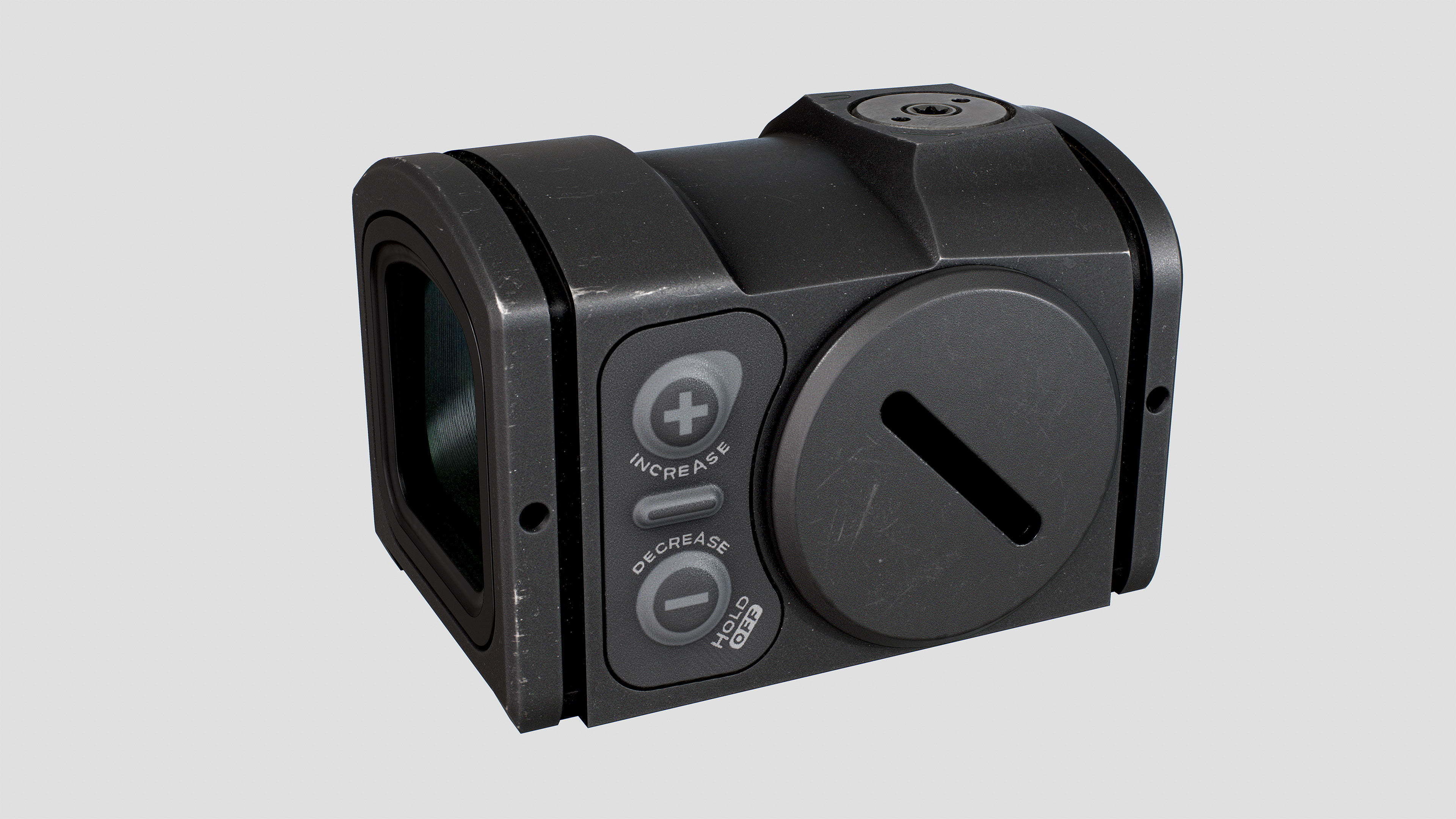 Aimpoint ACRO P 2 Low-poly 3D model_3