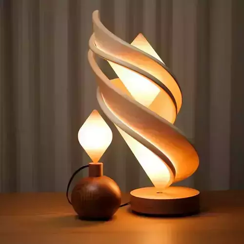 Luxury lamps 3D model