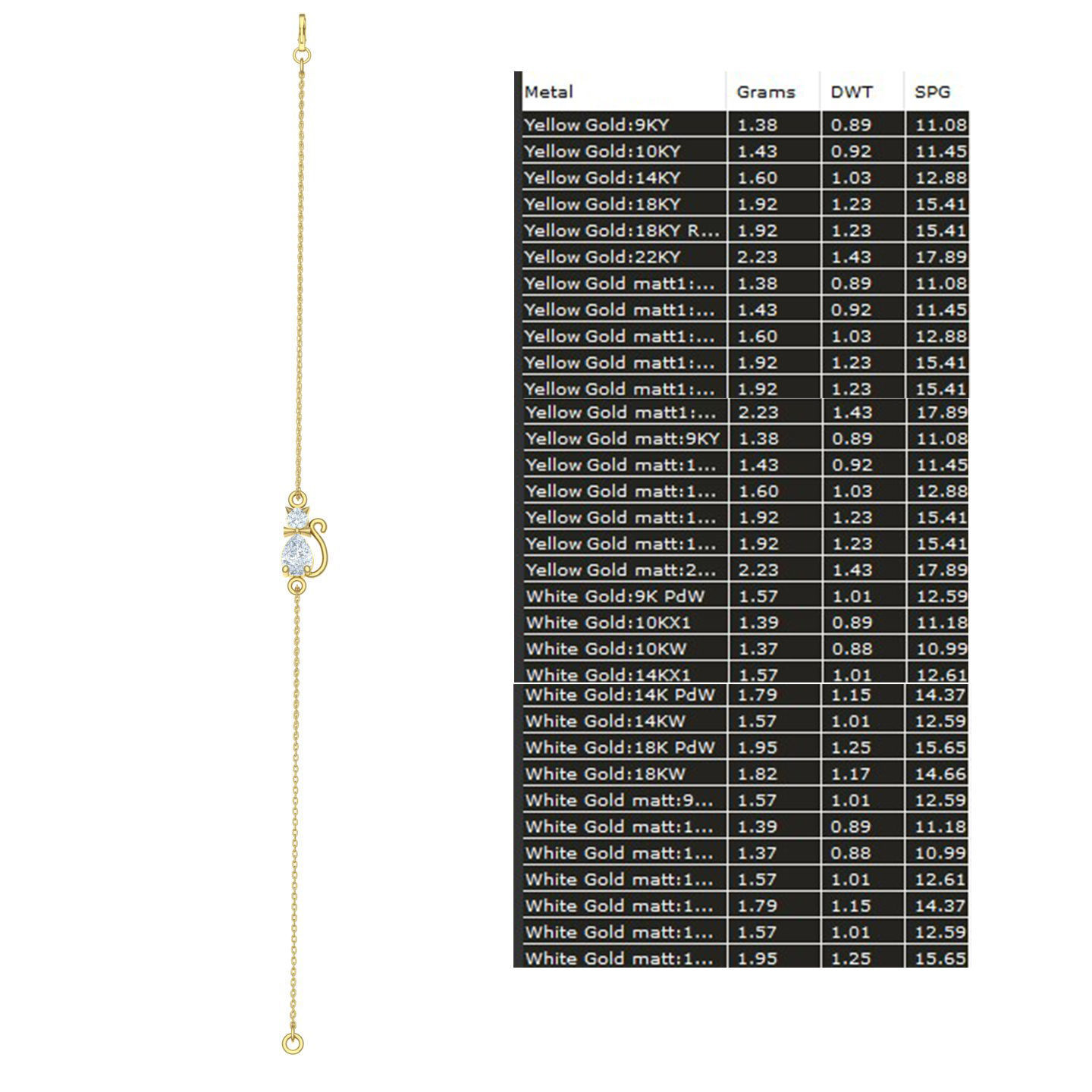 Cat Bracelet 01 3D print model_10
