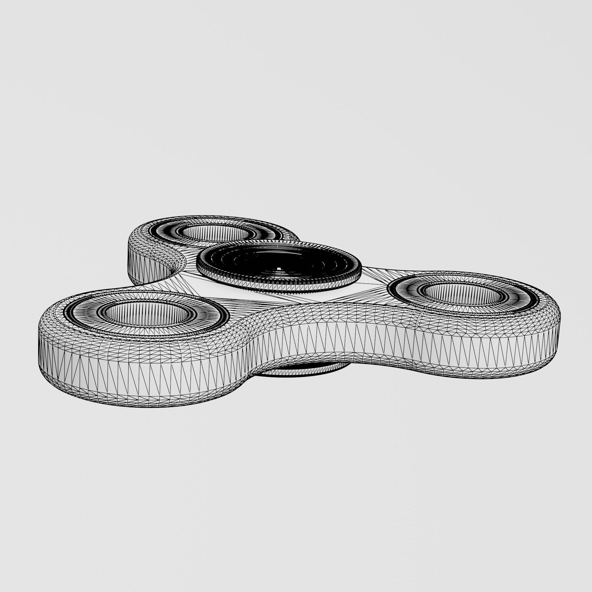 Fidget Spinner 3D model_3