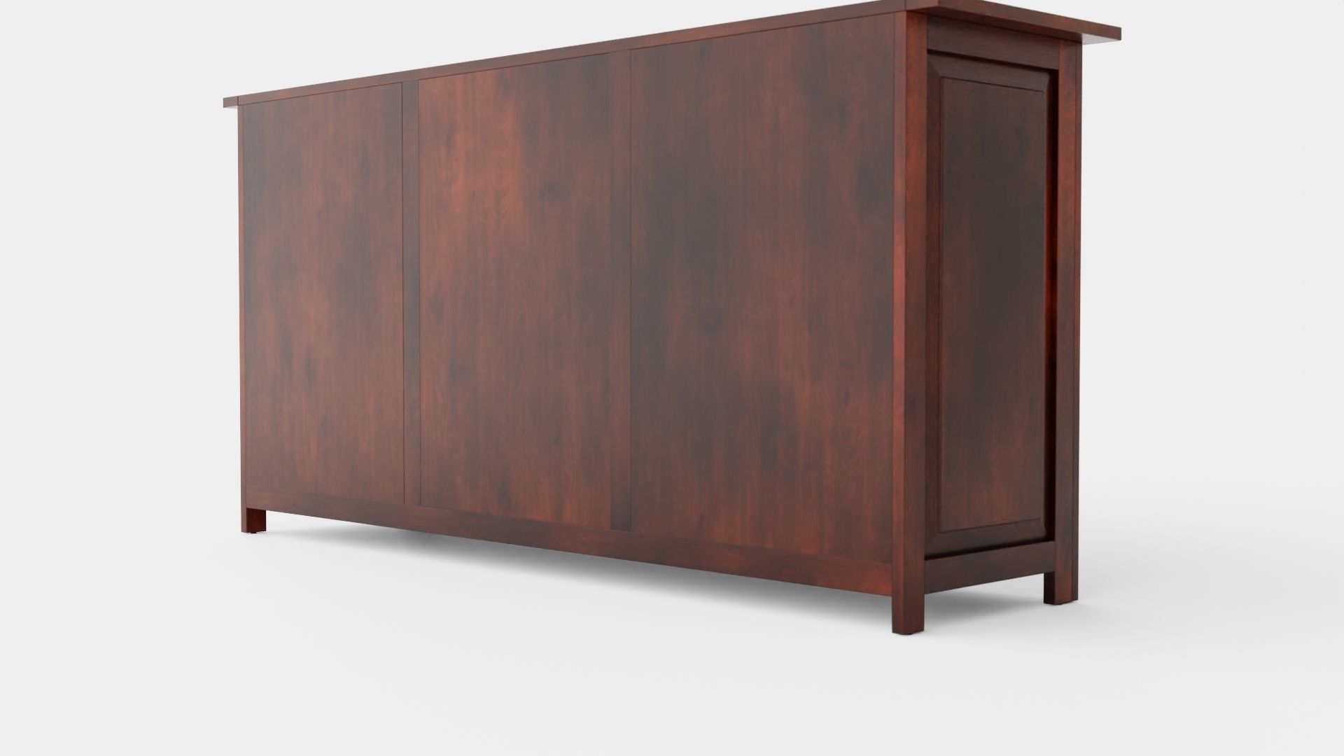 Hyannis sideboard English Low-poly 3D model_3