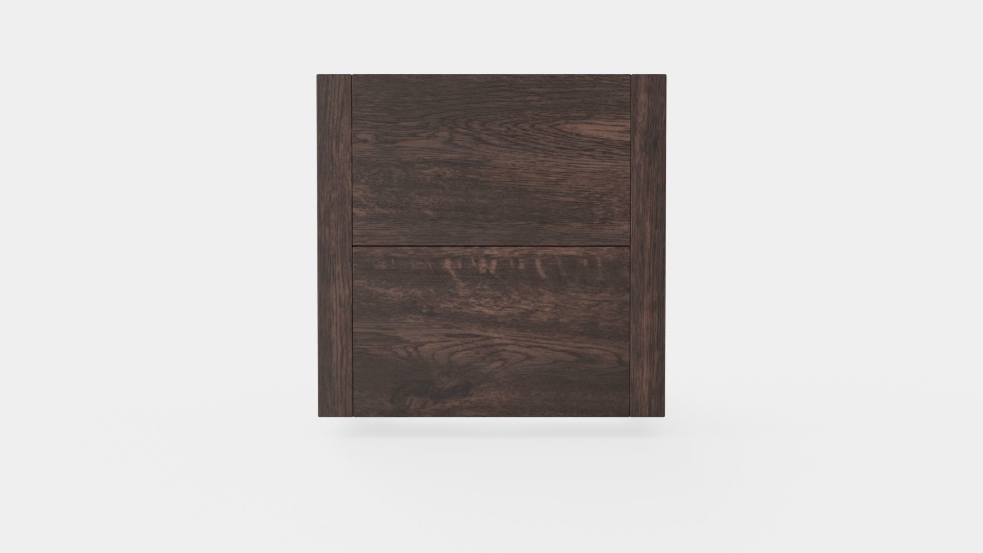 Fairfield side table wenge Low-poly 3D model_5