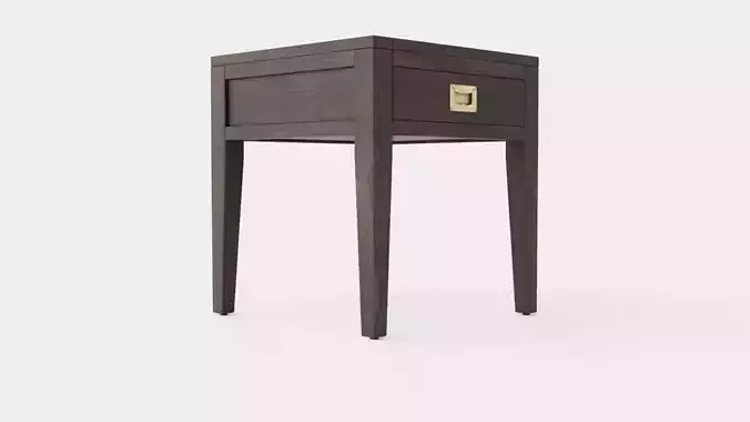 Fairfield side table wenge