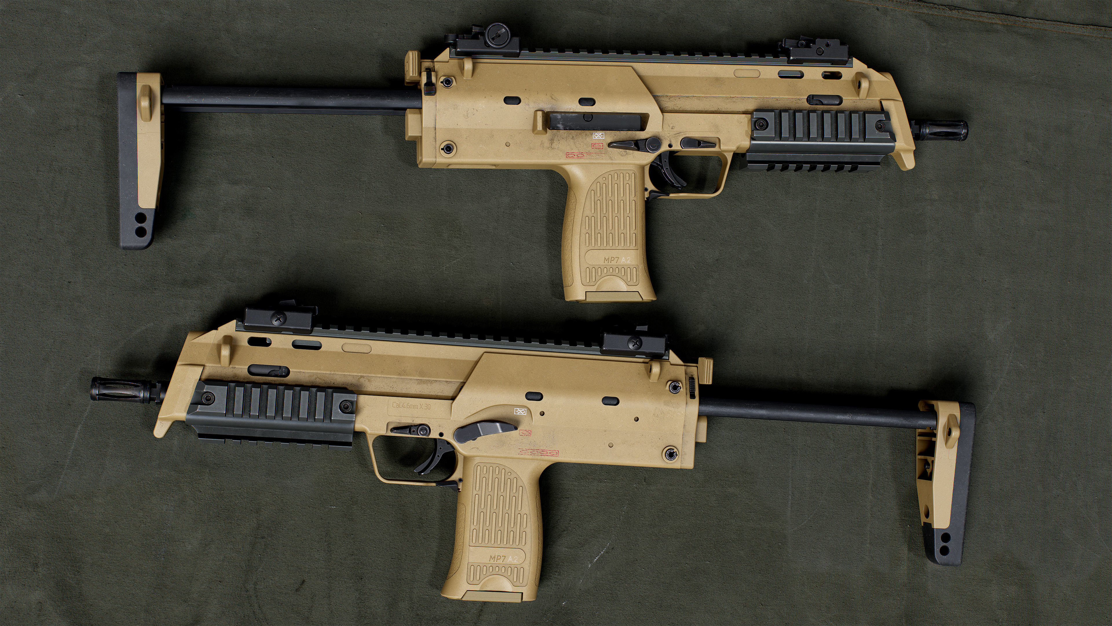 HK MP7 A2 Low-poly 3D model_4