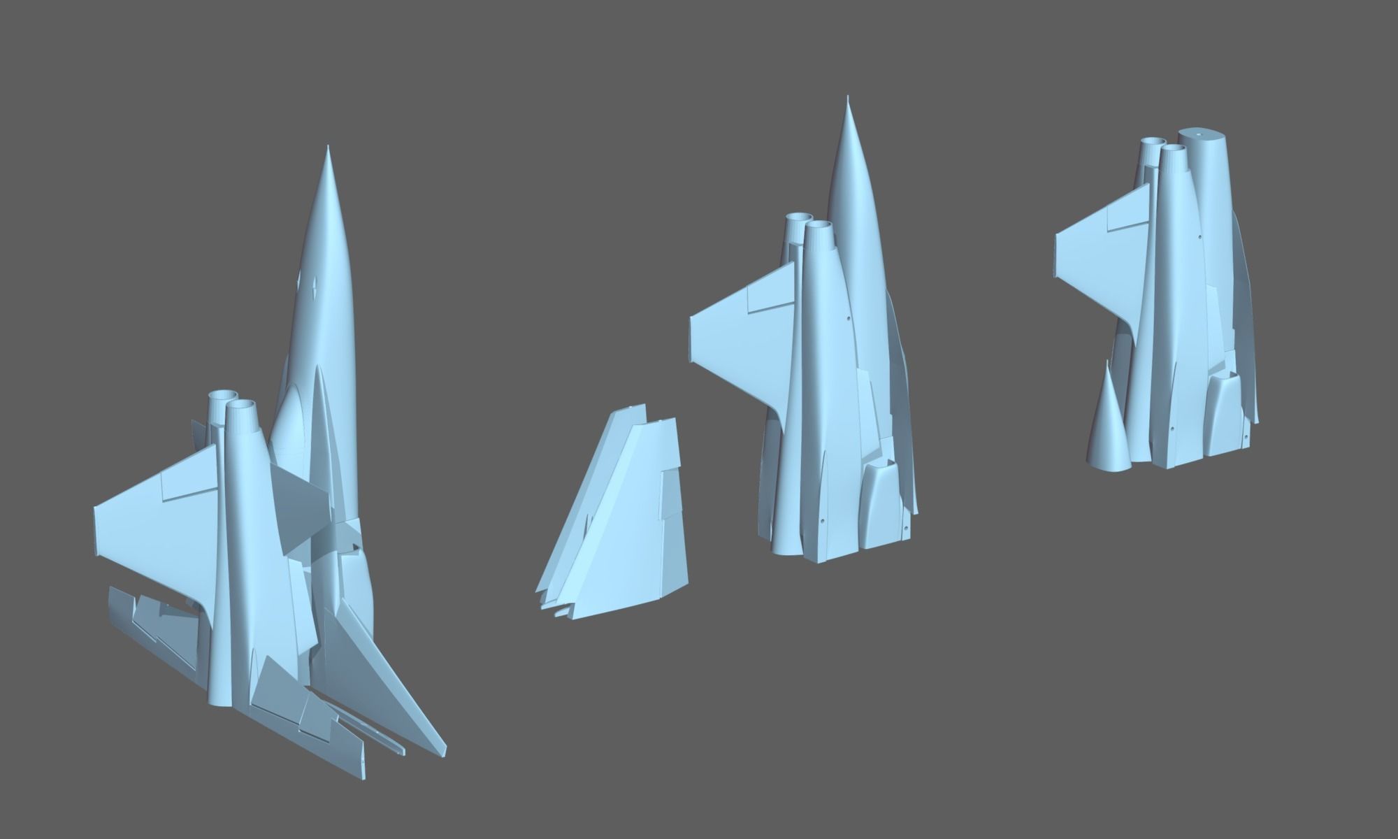 F-5s SuperTiger 3D print model_10