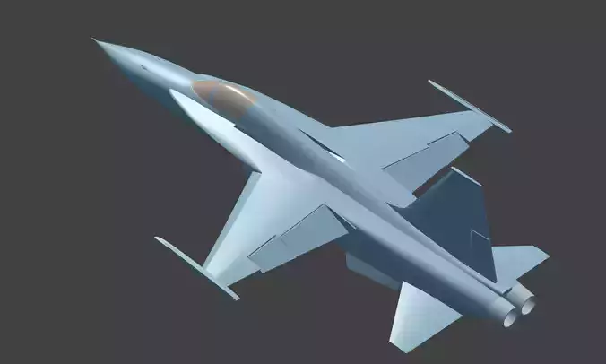 F-5s SuperTiger 3D print model
