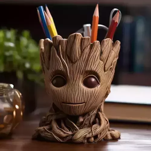 Groot 3D model 3D print model