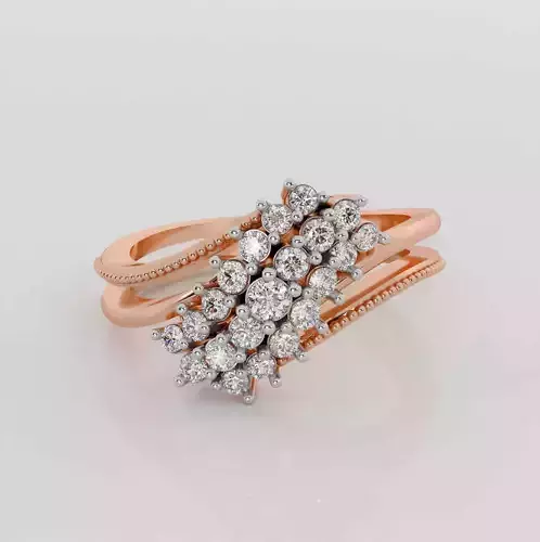 Diamond Ring 3dm stl obj renders details