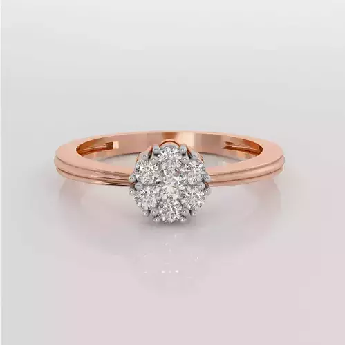 Halo Diamond Ring 3dm stl obj renders details