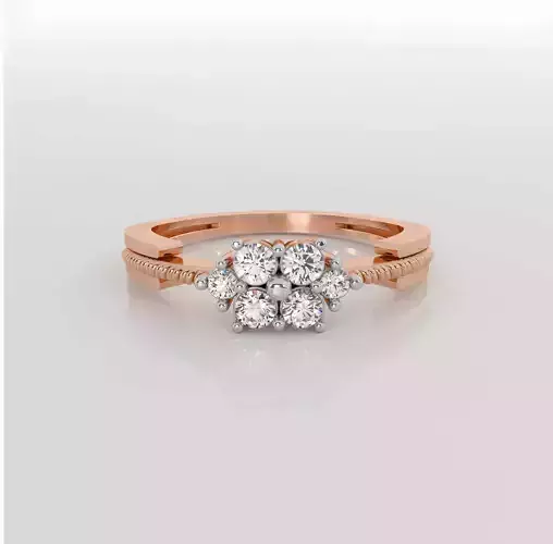 Diamond Ring 3dm stl obj renders details