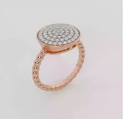 Diamond Ring 3dm stl obj renders details 3D print model