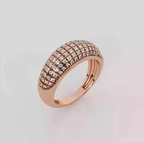 Diamond Ring 3dm stl obj renders details 3D print model