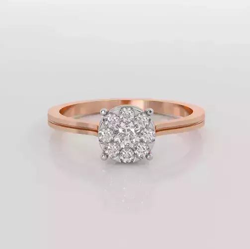 Diamond Ring 3dm stl obj renders details 3D print model