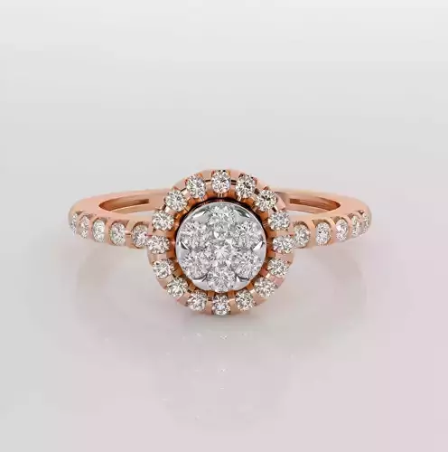 Diamond Ring 3dm stl obj renders details