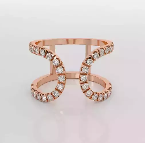 Diamond Ring 3dm stl obj renders details 3D print model