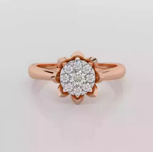 Diamond Ring 3dm stl obj renders details 3D print model